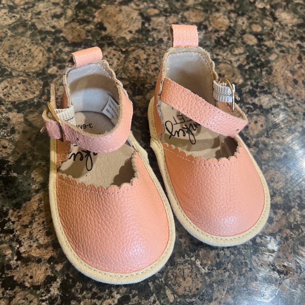 Monkey feet sandals size 3/6m